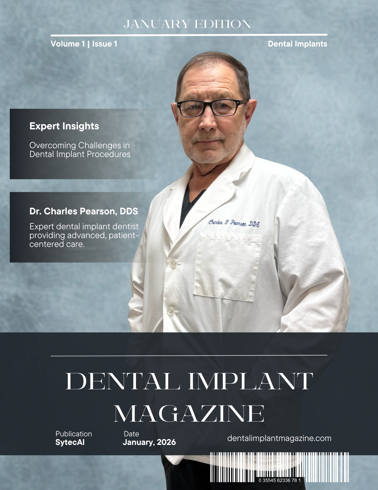 Dr. Charles Pearson DDS: Dental Implant Magazine 2026