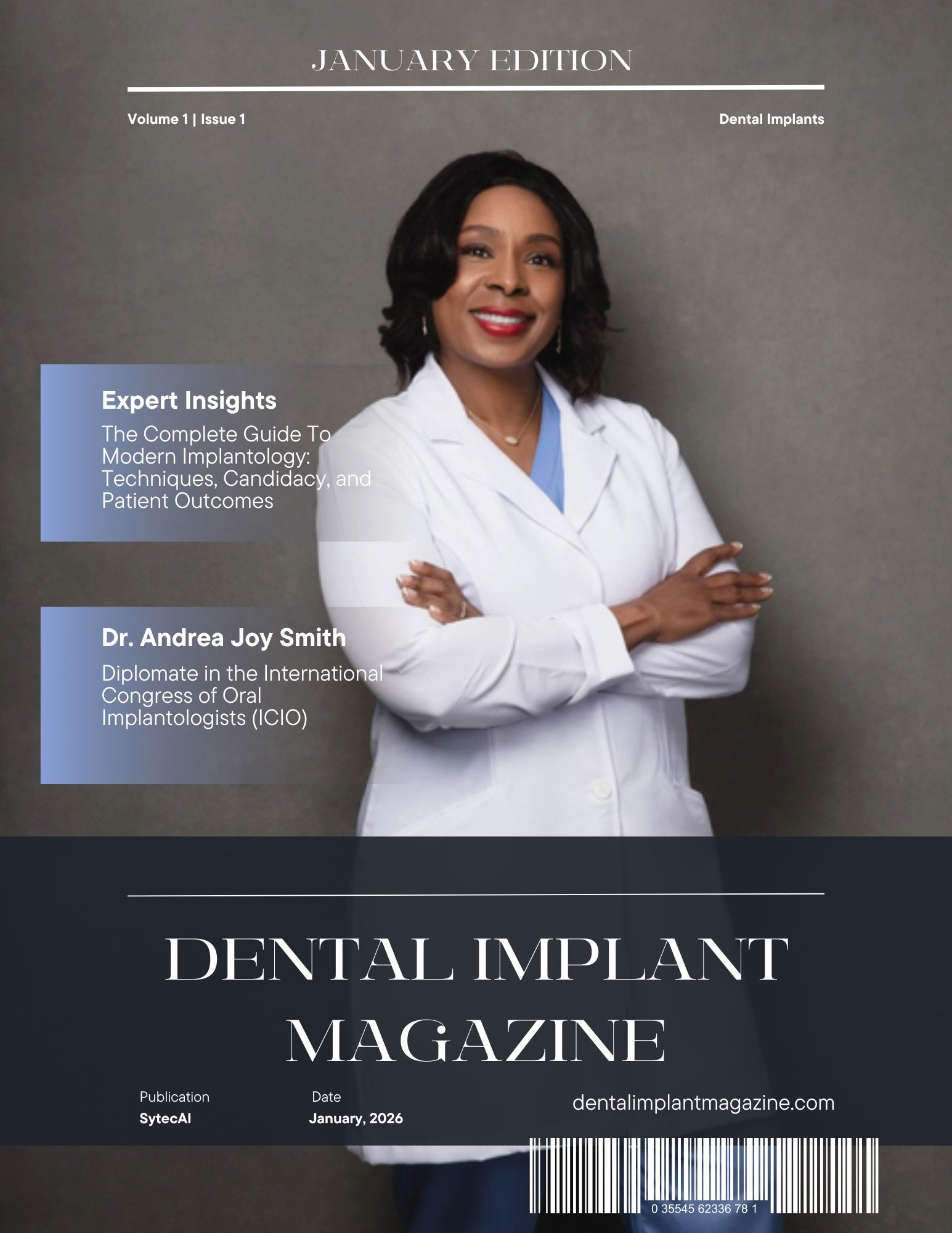 Dental Implant Magazine Dr. Andrea Joy Smith